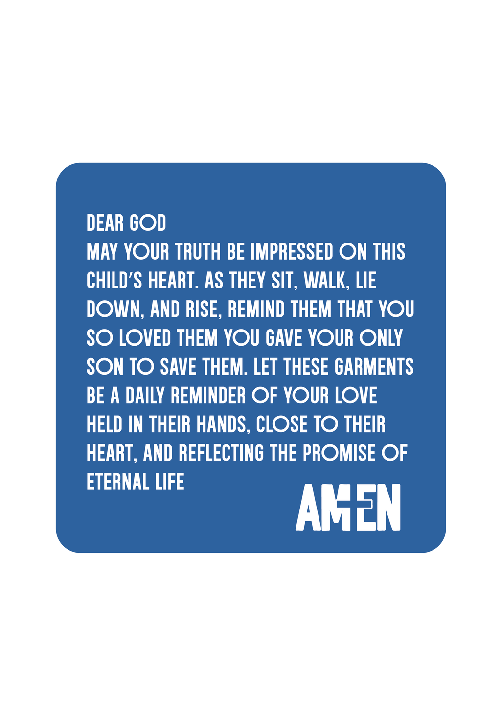Amen Core Tee Blue