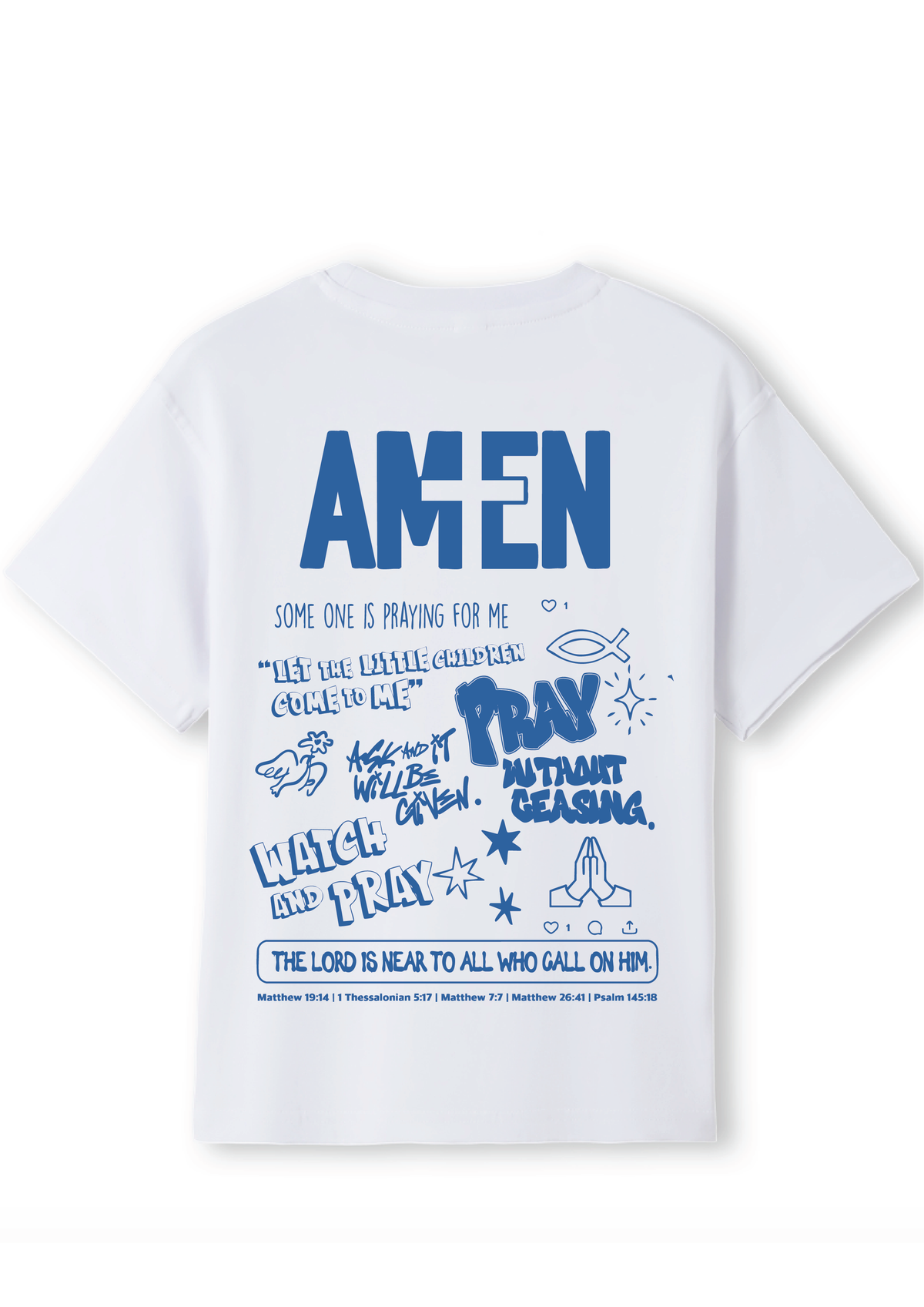 Amen Core Tee Blue