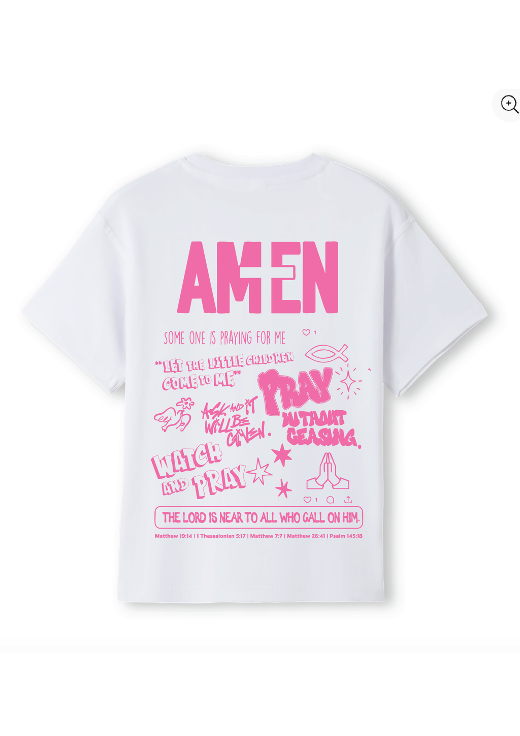 Amen Core Tee Pink